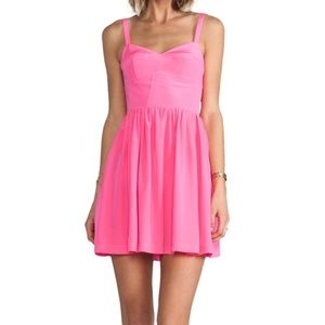 NWT Amanda Uprichard Silk Dress